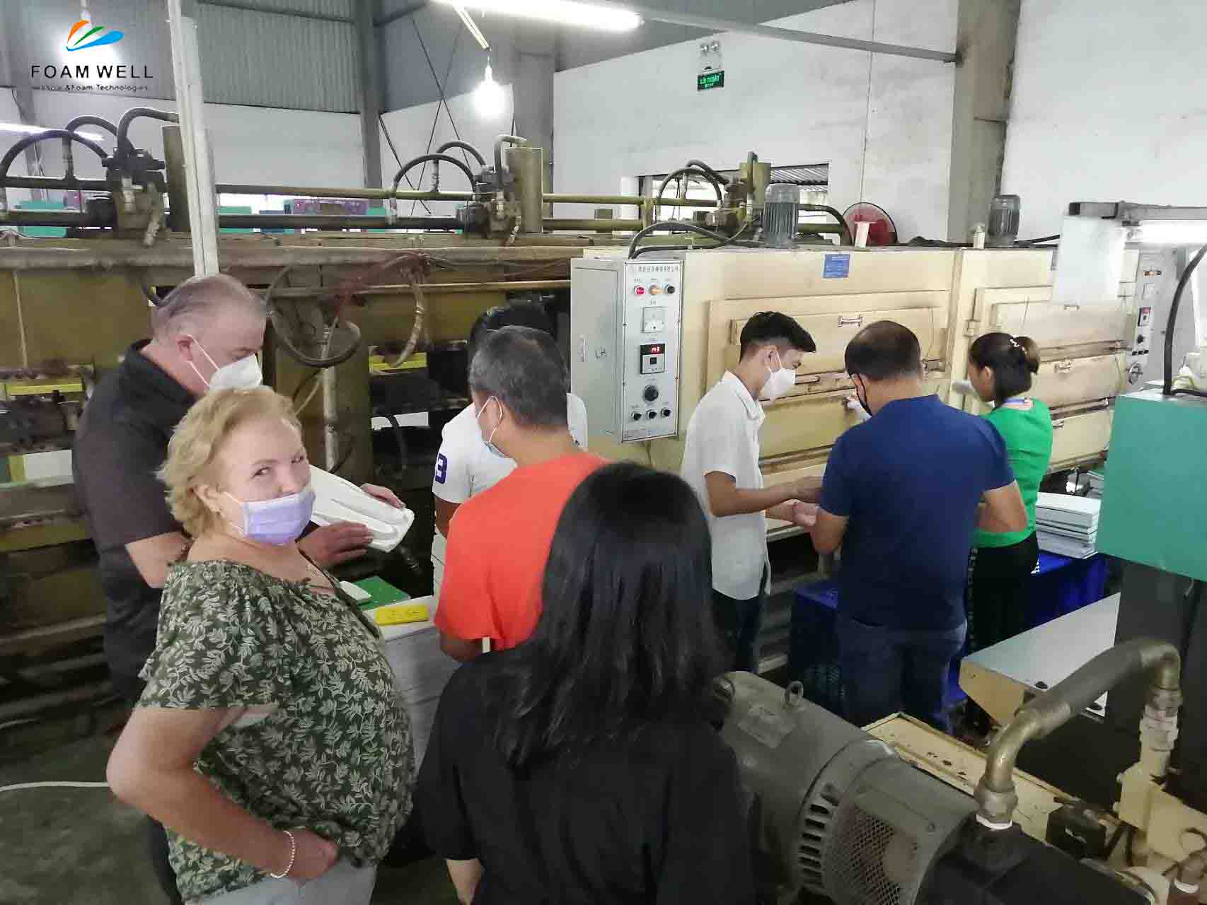 f&aacute;brica de espuma de Vietnam