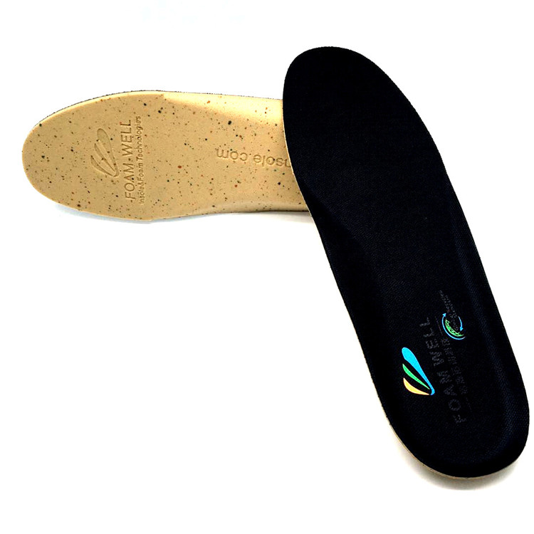 Plantilla de zapato de espuma de pu reciclada sostenible Polygreen
