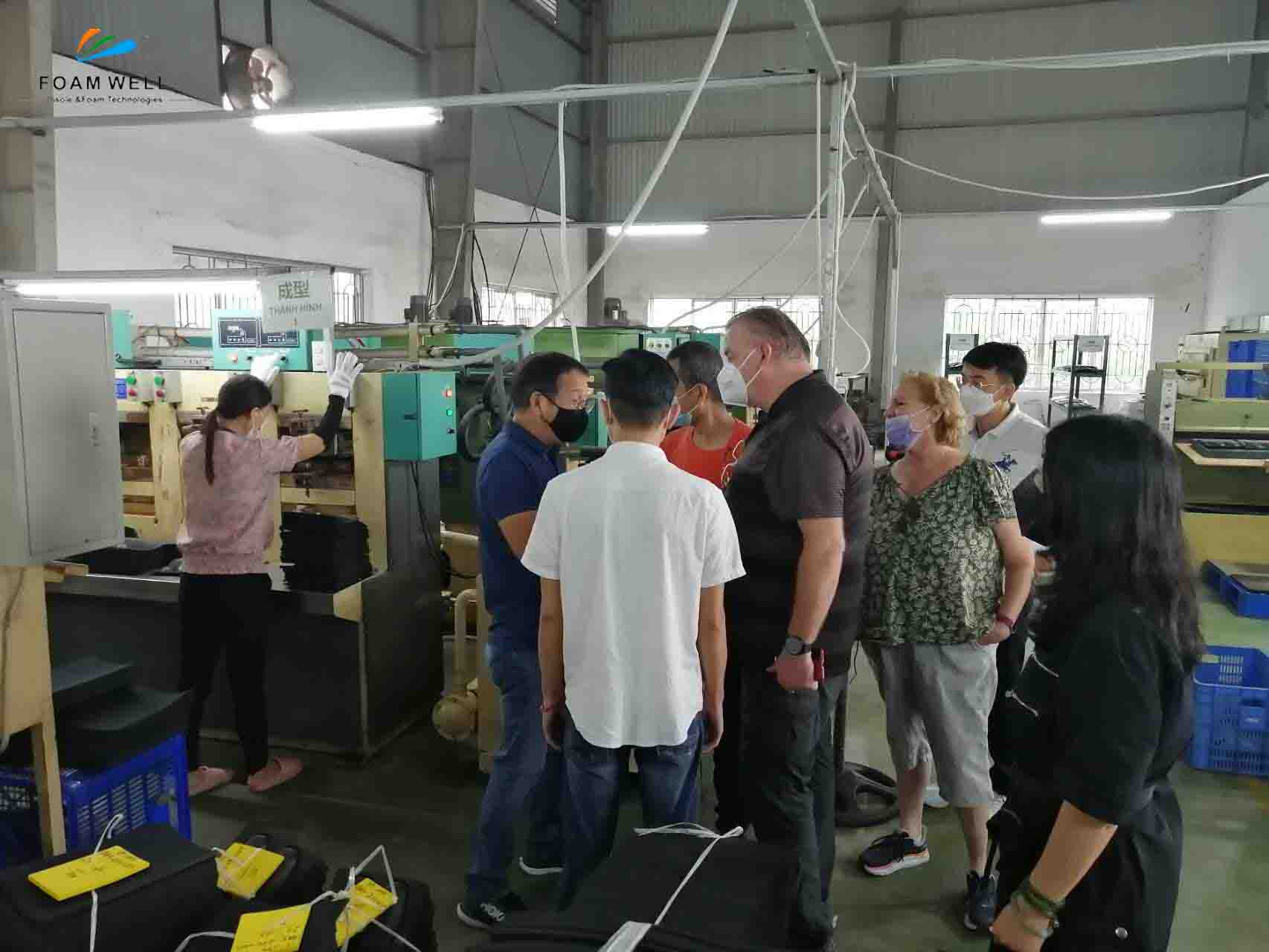 f&aacute;brica de espuma de Vietnam