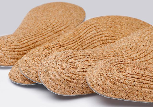 plantilla de zapato de corcho