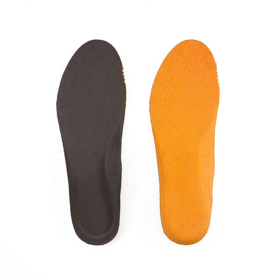 Plantillas ortopédicas de soporte de arco de espuma de PU de alta calidad personalizadas para zapatos