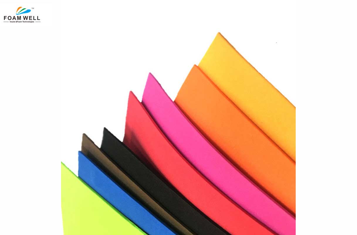 Material de espuma EVA y material TPU en la plantilla