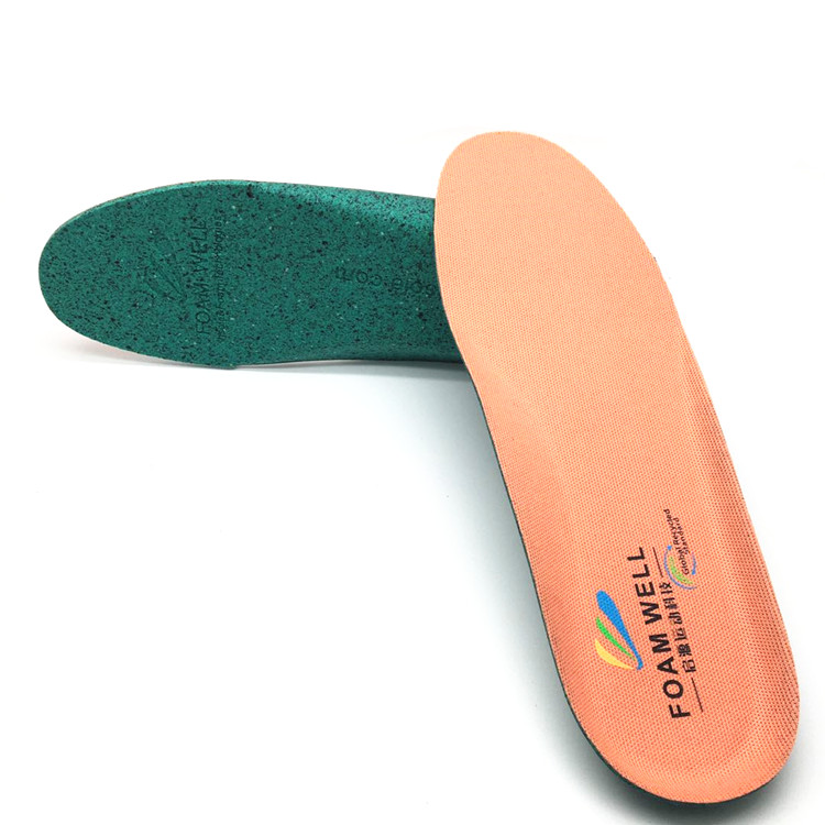 Plantilla de zapato de espuma de PU reciclada sostenible Polylite GRS personalizada