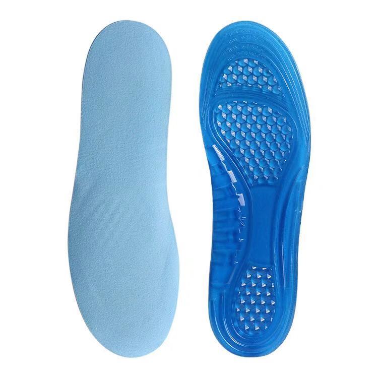 Plantilla de gel de silicona para masaje de pies deportivo ortopédico FM-302