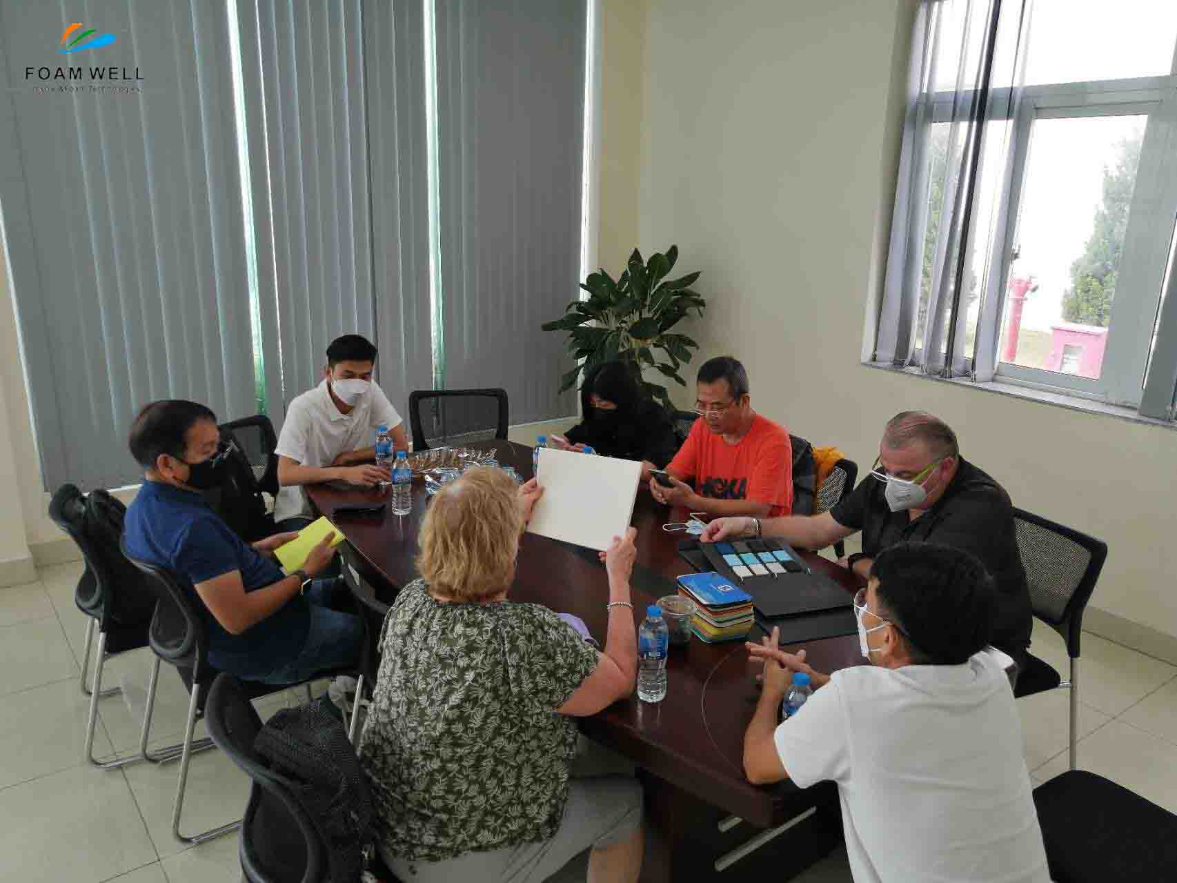 f&aacute;brica de espuma de Vietnam