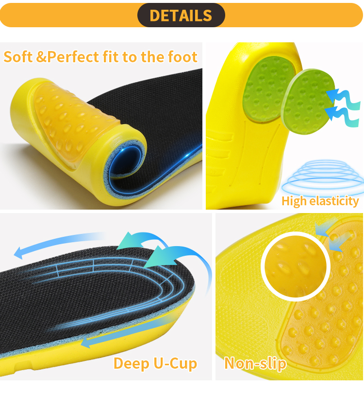 Masaage Running PU Plantillas 07