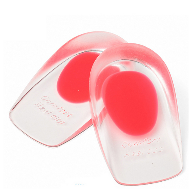 FM-303 Comfort Gel Plantillas de silicona para pies Media suela Almohadilla de silicona para zapatos 